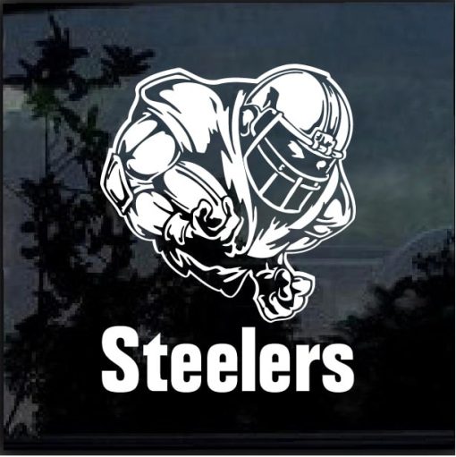 Pittsburgh Steelers Football player Window Decal Sticker