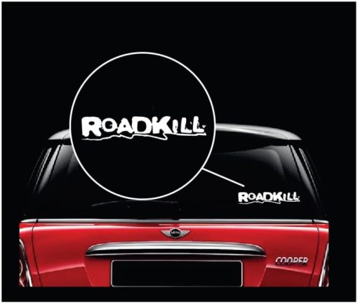Roadkill Window Decal Sticker