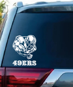 San Francisco 49ers Football player Window Decal Sticker
