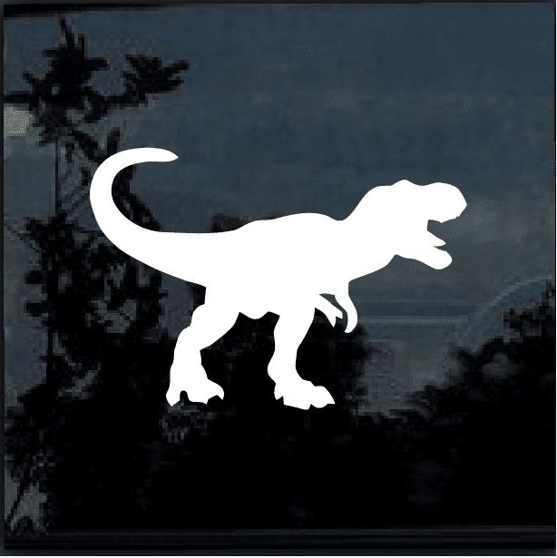 Long Neck Tyrannosaurus Rex Dinosaur Vinyl Stickers pterodactyl triceratops 3\u201d TEA REX