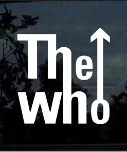 The Who Band Window Decal Sticker