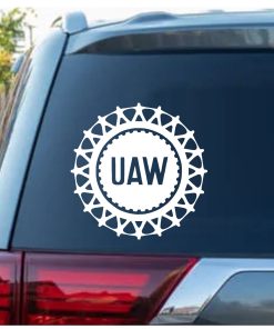 United Auto Workers UAW Decal Sticker