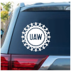 United Auto Workers UAW Logo Window Decal Sticker