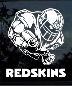 Washington Redskins Football player Window Decal Sticker