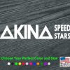 akina speed stars decal sticker
