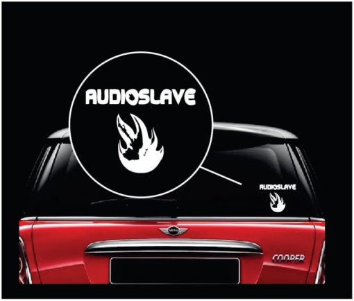 Audioslave Audio Salve Band Vinyl Window Decal Sticker
