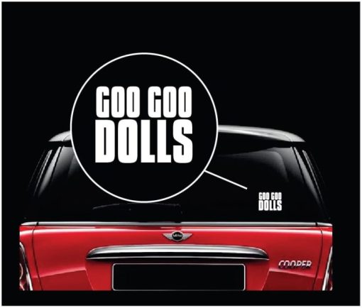 Goo Goo Dolls band Vinyl Window Decal Sticker