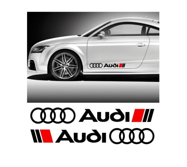 Audi Decals/Stickers x2