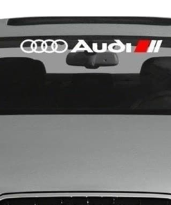 Audi Windshield Banner Decal Sticker