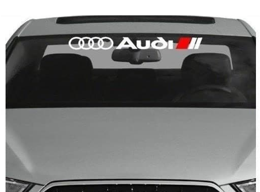 Audi Motor Sports Windshield Banner Decal Sticker