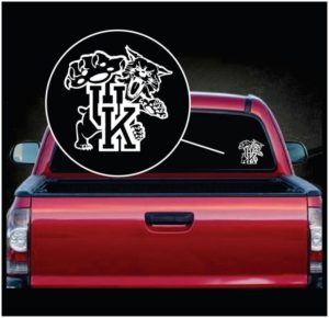 Deer Hunting Antler Truck or Car Window Decal Sticker Buffalo Bills Football
