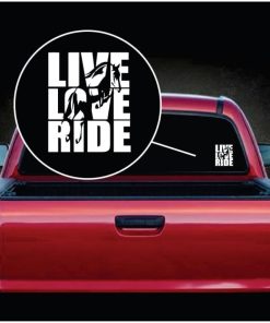 Live Love Ride Horse Decal Sticker