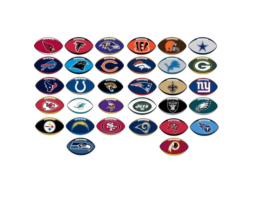 NFL Football Football Team Licensed Decal Sticker Custom Sticker Shop