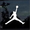Air Jordan jumpman basketball car window sticker