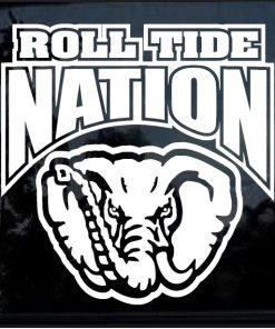 Alabama Roll Tide Nation Decal Sticker