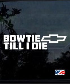 Bow Till I Die Decal Sticker a2