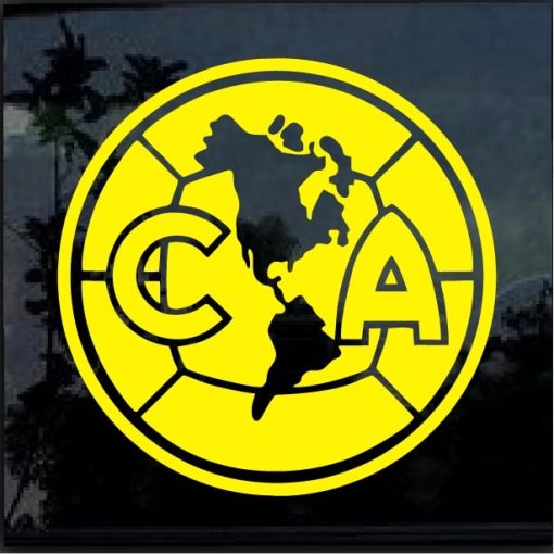 CA Club America Soccer decal sticker