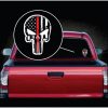 Chris Kyle Punisher Thin Red Line Color Decal Sticker