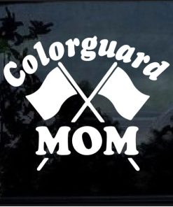 Colorguard Mom decal sticker