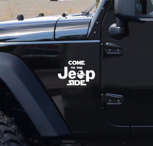 Come to the jeep side Decal set