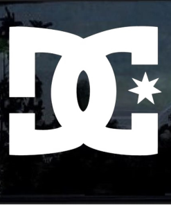 DC Shoes window decal Sticker