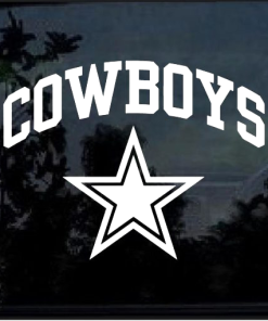 Dallas Cowboys Window Decal Sticker