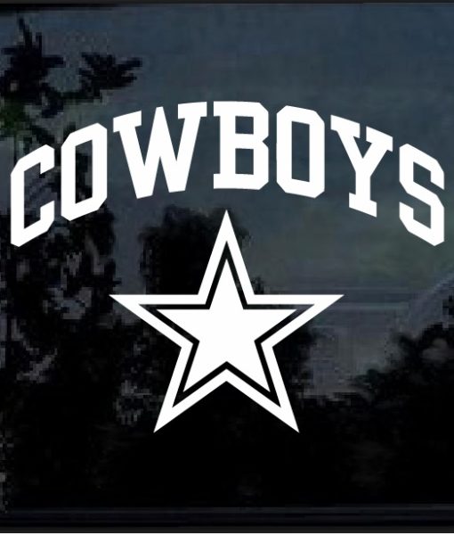 Dallas Cowboys Decal Sticker – Custom Sticker Shop