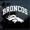 Denver Broncos Window Decal Sticker