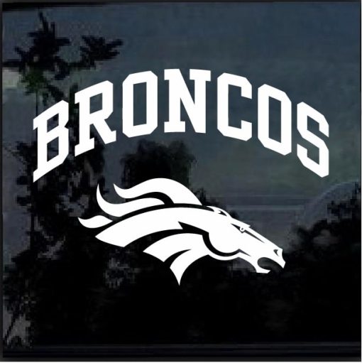 Denver Broncos Decal Sticker