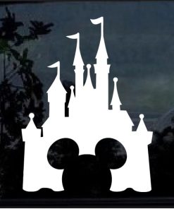Disney Castle Mickey Mouse Decal Sticker