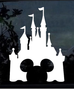 Disney Castle Mickey Mouse - Cartoon Decal Sticker