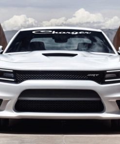 Dodge Charger Script Windshield Decal sticker