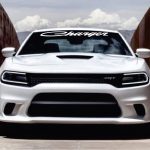 Dodge Charger Script Windshield Banner Decal Sticker