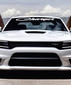 Dodge Charger Script Windshield Decal-Sticker