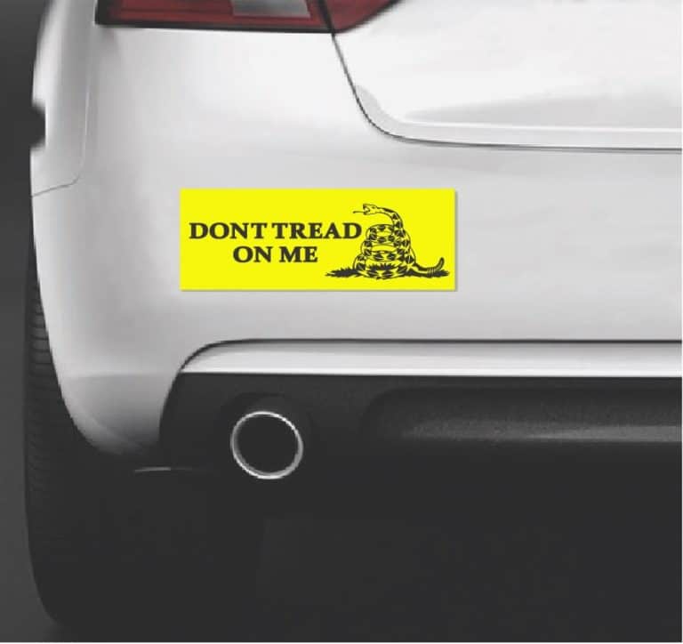 Bumper Stickers - Don't Tread On Me