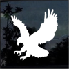 Eagle silhouette window decal Sticker