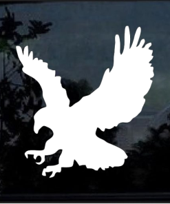 Eagle silhouette window decal Sticker