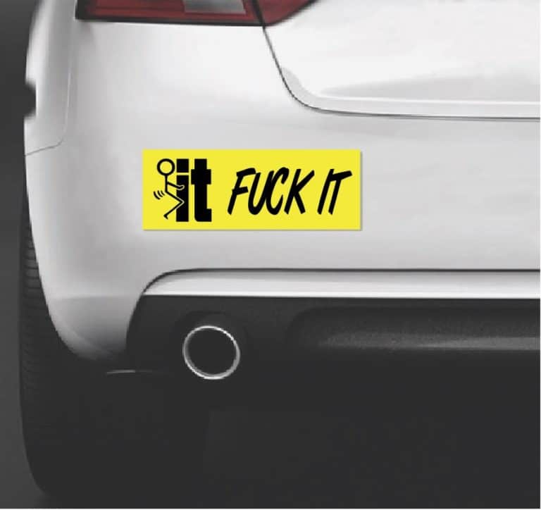 bumper stickers