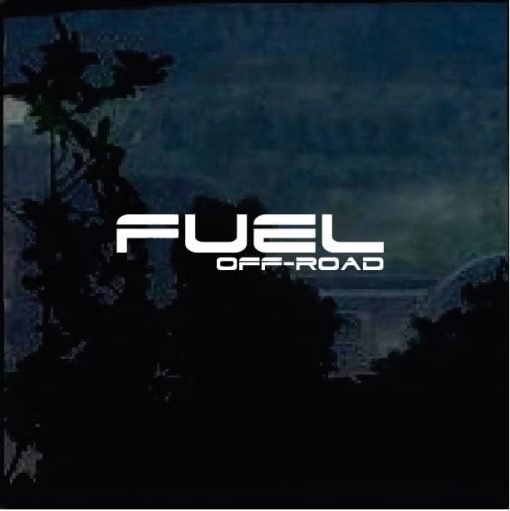 Fuel Off Road Truck Decal Sticker