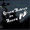 Grand Babies on board decal sticker