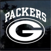Green Bay Packers Window Decal Sticker