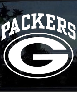 Green Bay Packers Window Decal Sticker