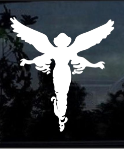 Guardian Angel window decal Sticker