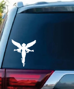 Guardian Angel window decal Sticker