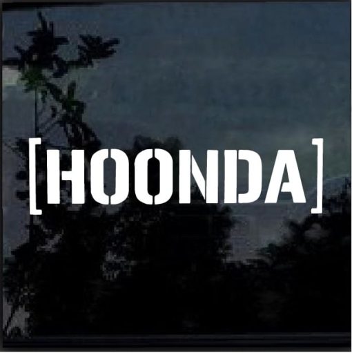 HOONDA hoonigan civic S2000 JDM EG EK CRX Decal sticker