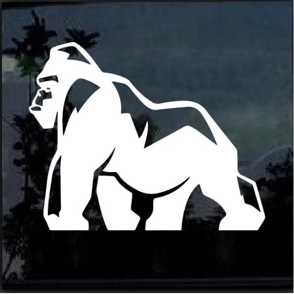 Harambe Gorilla Ape decal sticker