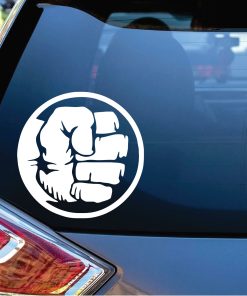 Hulk Fist Decal Sticker