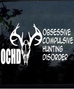 Hunting Disorder Decal Sticker