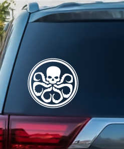 Hydra Marvel Agents Shield window decal Sticker