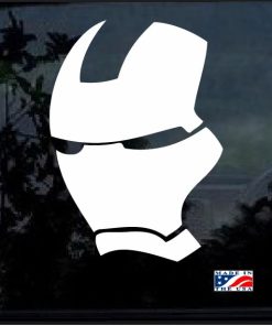 Iron Man Mask Decal Sticker